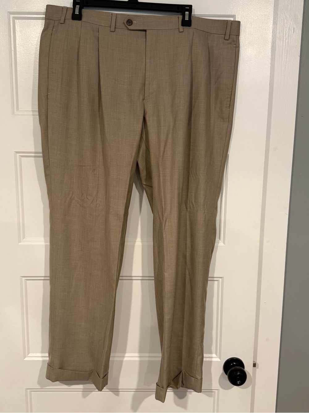 Ralph Lauren Men's Pleated Dress Pants - Tan 40x30